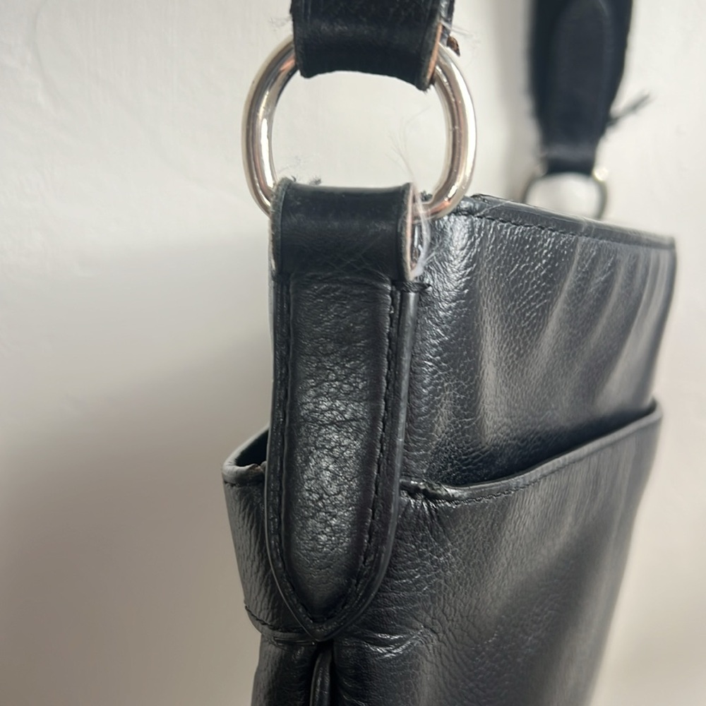 Coach F54780 Shoulder Bag Leather Black - Picture 16 of 16